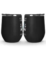 RC Strasbourg Alsace Blood runs FRA Wine Tumbler (12 oz) black 12oz