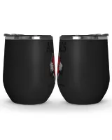 San Diego State Aztecs tomorrow forever US Wine Tumbler (12 oz) black 12oz