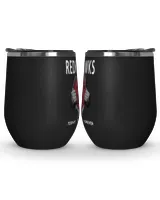 Miami RedHawks tomorrow forever US Wine Tumbler (12 oz) black 12oz