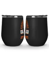 Virginia Polytechnic Institute and State University Lgo2 Wine Tumbler (12 oz) black 12oz