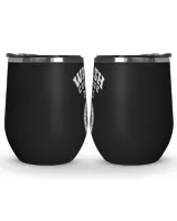 Walsh CL LGO Wine Tumbler (12 oz) black 12oz