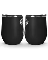 Lehigh Uni PA LG Alumni Wine Tumbler (12 oz) black 12oz