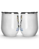 1 FC Lokomotive Leipzig not just we win GER Wine Tumbler (12 oz) white 12oz