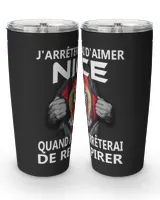 OGC Nice I will only stop FRA Viking Tumbler (20oz) black 20oz