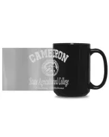 Cameron State Agricultural CL OK  Motto Black Mug 15oz black 15oz