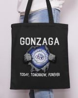 Gonzaga University Today forever US Tote Bag - Printed in the EU black onesize