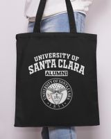 UNI Santa Clara LGO Tote Bag - Printed in the EU black onesize