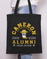 Cameron State Agricultural Col Nation Tote Bag - Printed in the EU black onesize