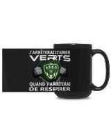 AS Saint Etienne I will only stop FRA Black Mug 15oz black 15oz