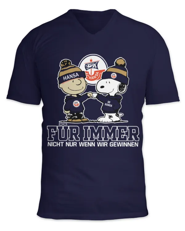 Unisex Jersey SS V-Neck T-Shirt