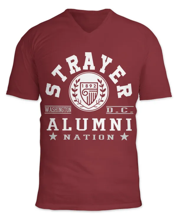 Unisex Jersey SS V-Neck T-Shirt