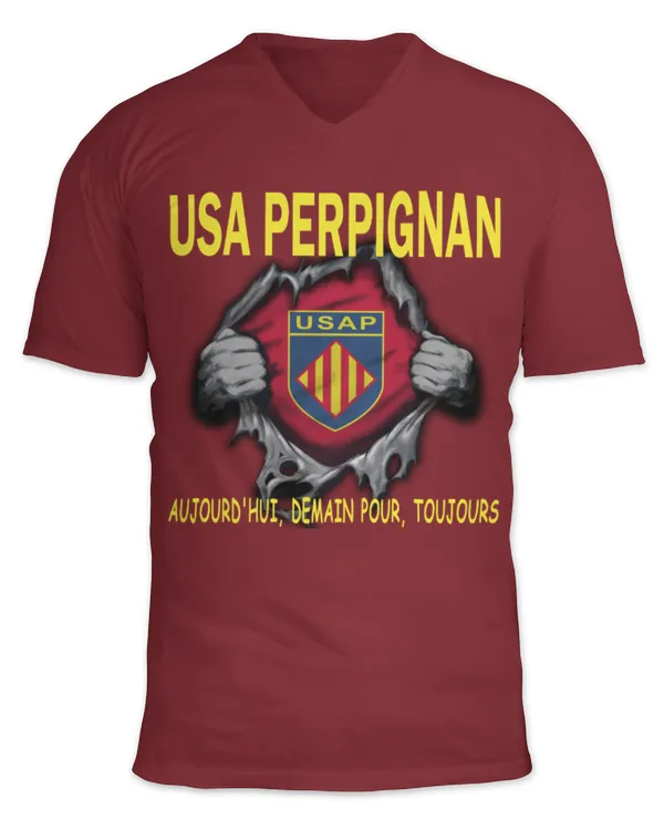 Unisex Jersey SS V-Neck T-Shirt