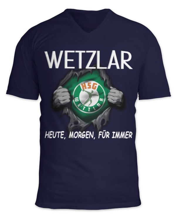 Unisex Jersey SS V-Neck T-Shirt