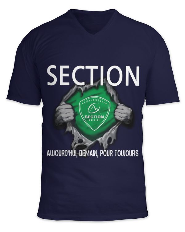 Unisex Jersey SS V-Neck T-Shirt