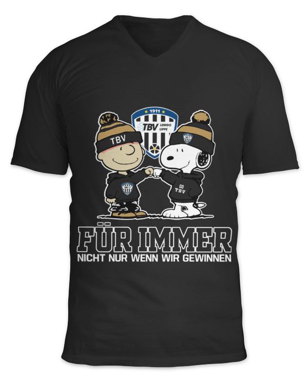 Unisex Jersey SS V-Neck T-Shirt
