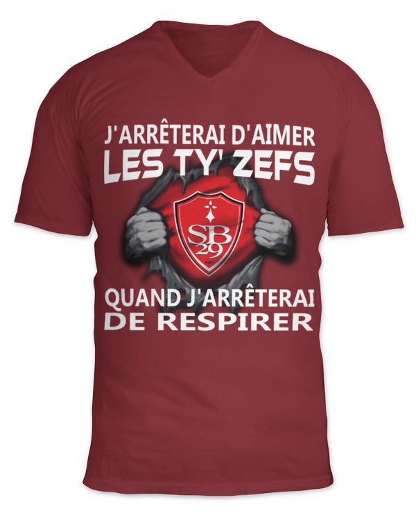 Unisex Jersey SS V-Neck T-Shirt