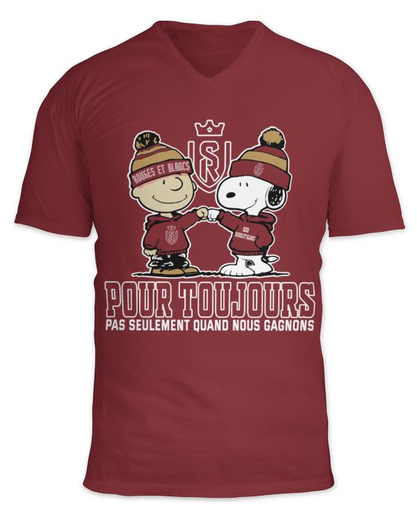 Unisex Jersey SS V-Neck T-Shirt