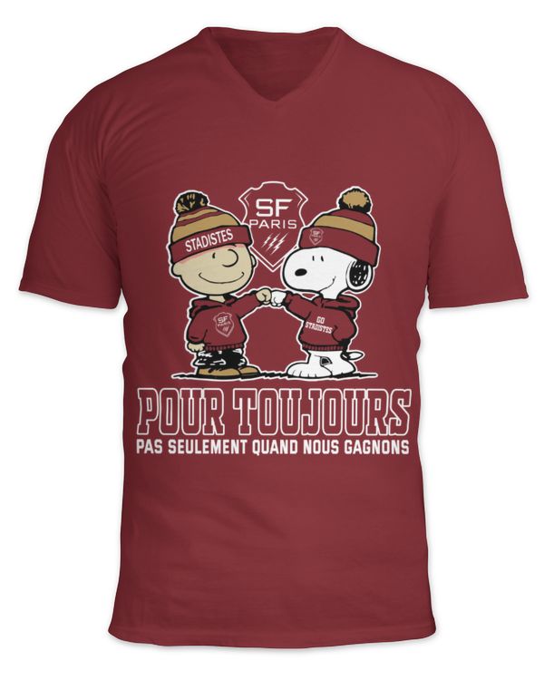 Unisex Jersey SS V-Neck T-Shirt