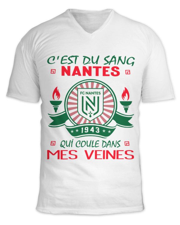 Unisex Jersey SS V-Neck T-Shirt