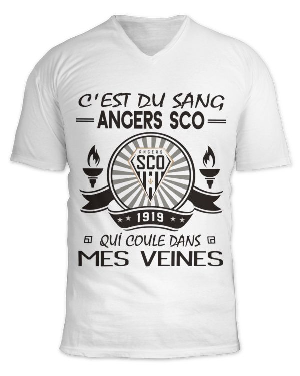 Unisex Jersey SS V-Neck T-Shirt